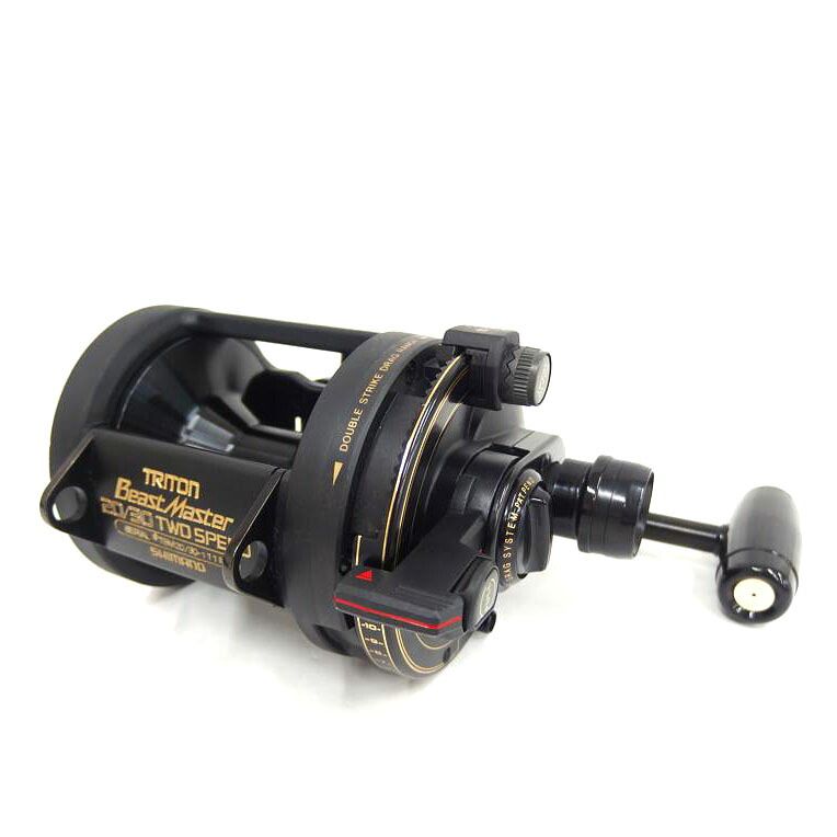 Shimano Triton Beastmaster 2スピードリール SHIMANO リール TRITON Beast Master 20/30 TWO SPEED Bランク 82