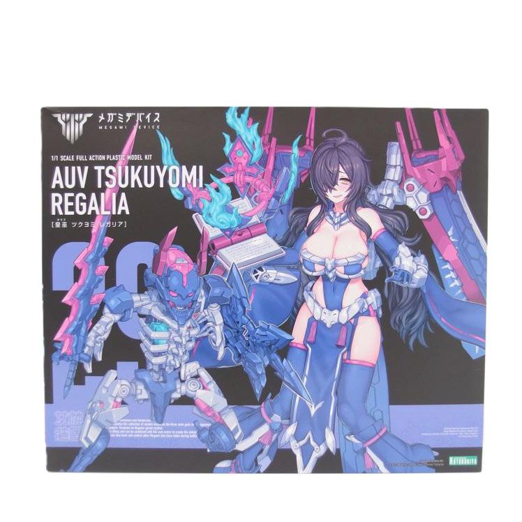 KOTOBUKIYA 1/1 皇巫 ツクヨミ レガリア＋特別カラー髪パーツ ｢メガミデバイス｣ コトブキヤショップ限定特典付 KP702+TD171 Sランク 88