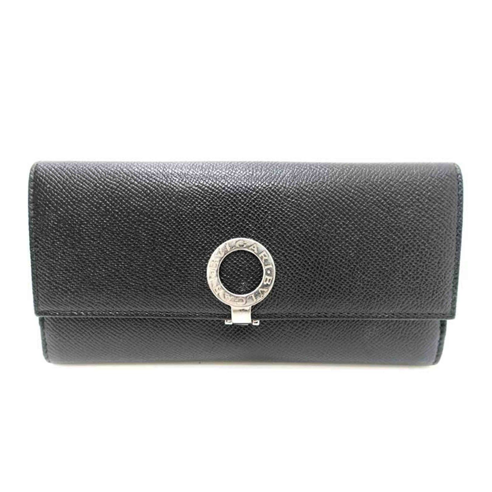 BVLGARI ロゴクリップ二つ折り財布 Bランク 88