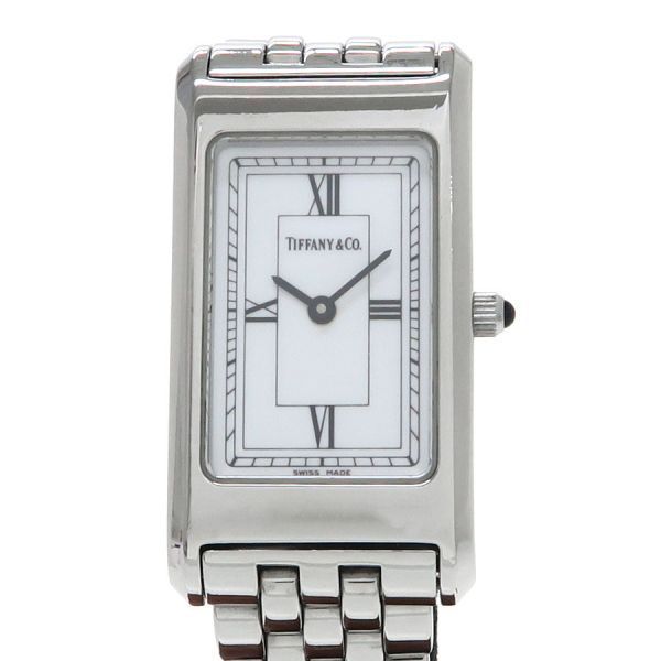 ティファニー クラシックスクエア W:20×H:35mm レディース 腕時計【Aランク】【中古】