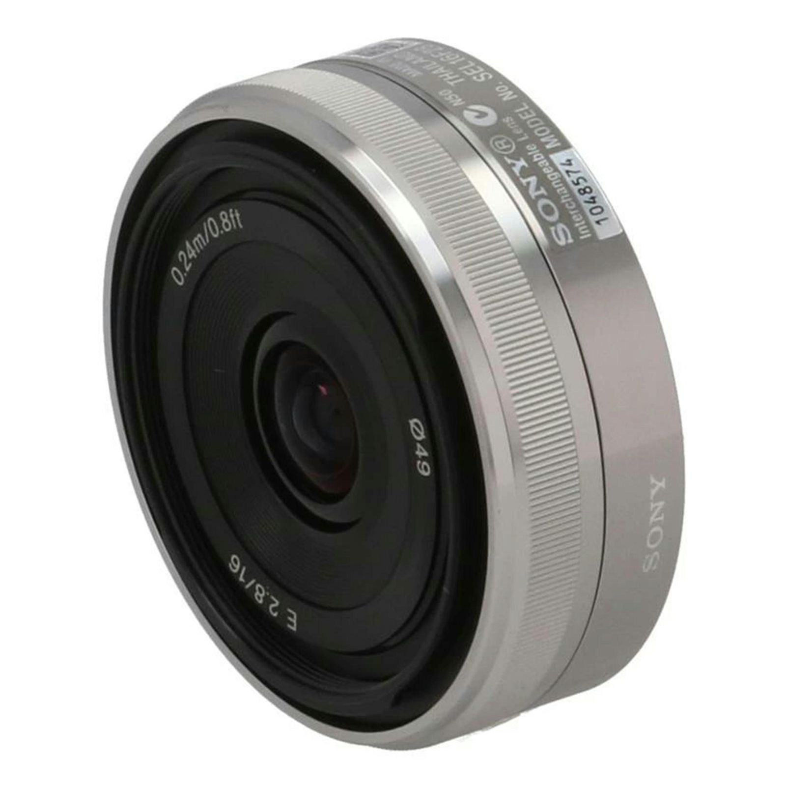 SONY 交換レンズ/16mm SEL16F28 ABランク 25