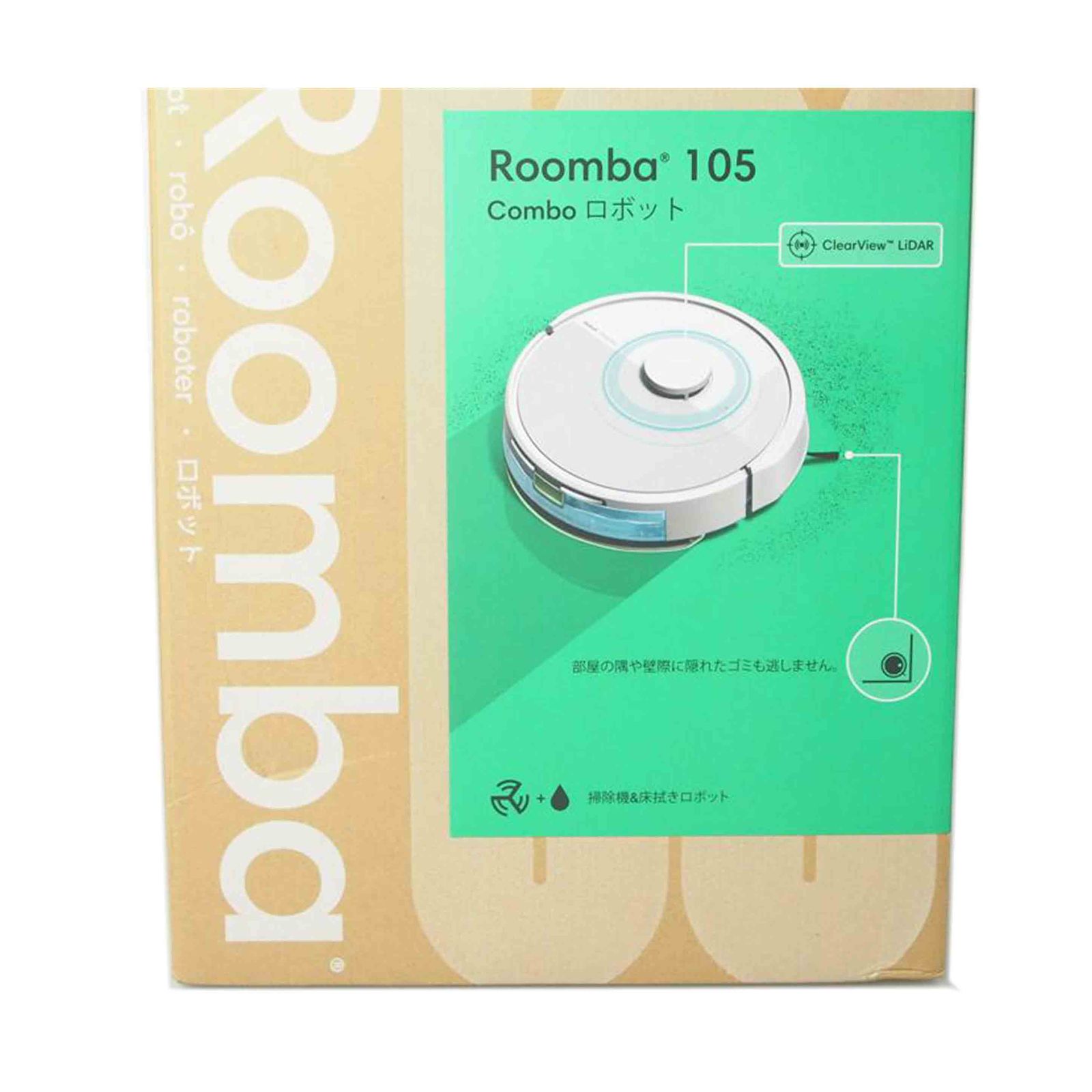 iRobot Roomba 105 Combo ロボット掃除機 RCC-Y2 SAランク 76 - メルカリ