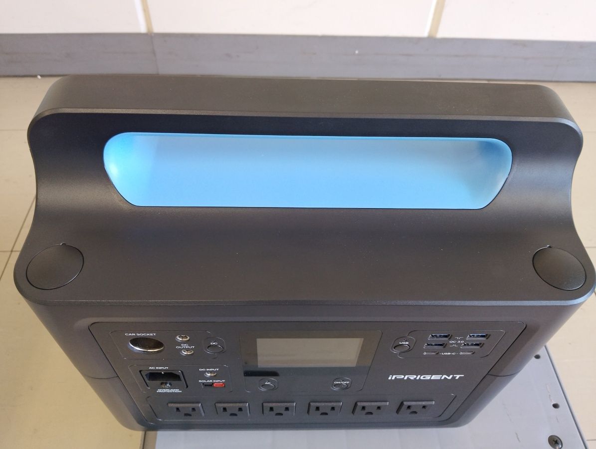 中古・極美品】iPRIGENT ポータブル電源 HS1000 大容量 蓄電池 非常用 