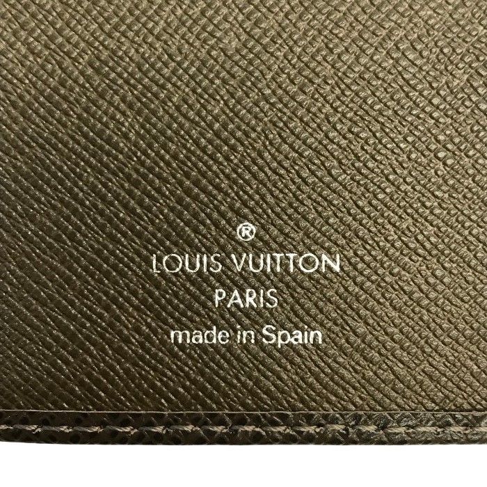 LOUIS VUITTON ルイヴィトン タイガ アジェンダポッシュ 手帳カバー