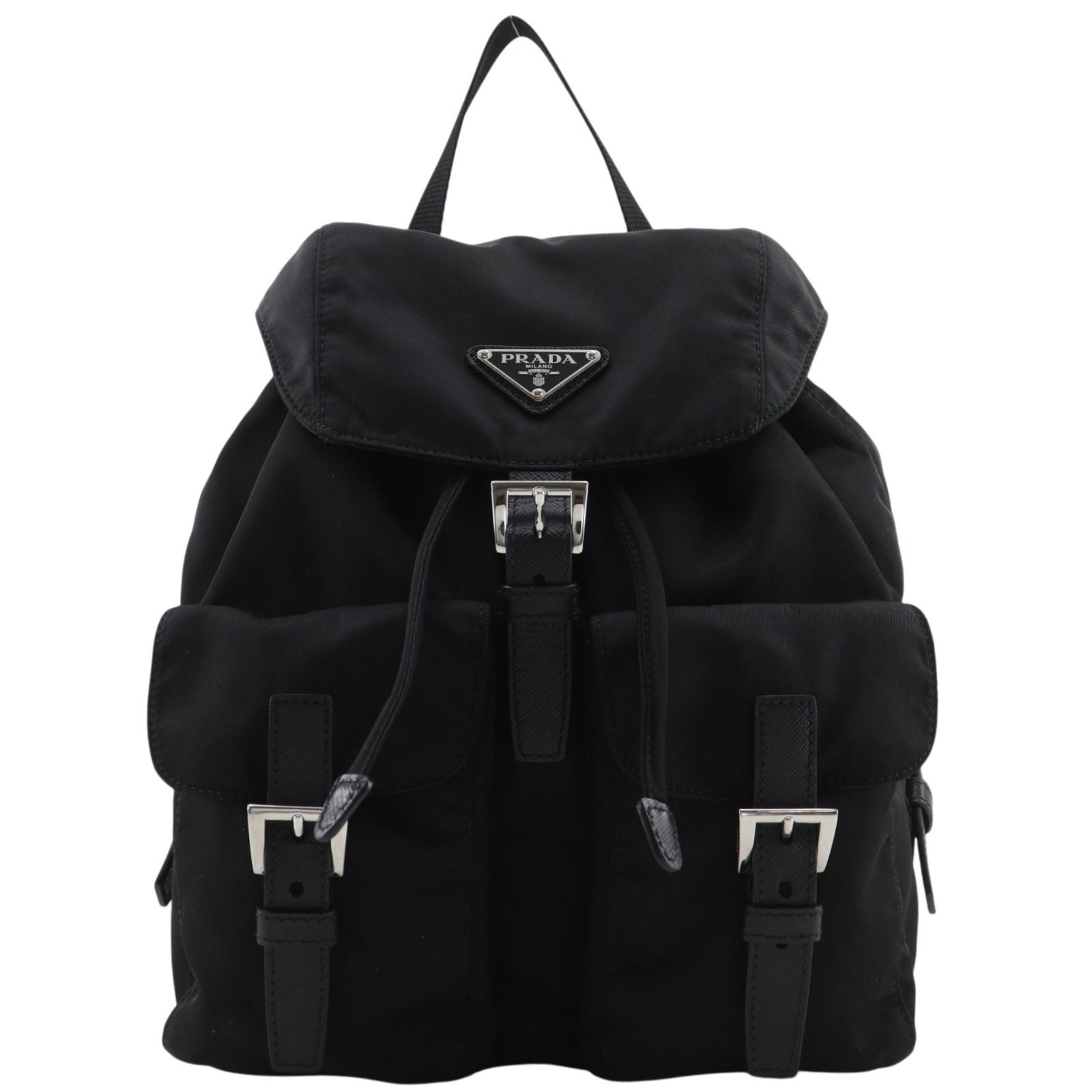PRADA】プラダ 1BZ677 ナイロン NERO 黒 レディース リュック
