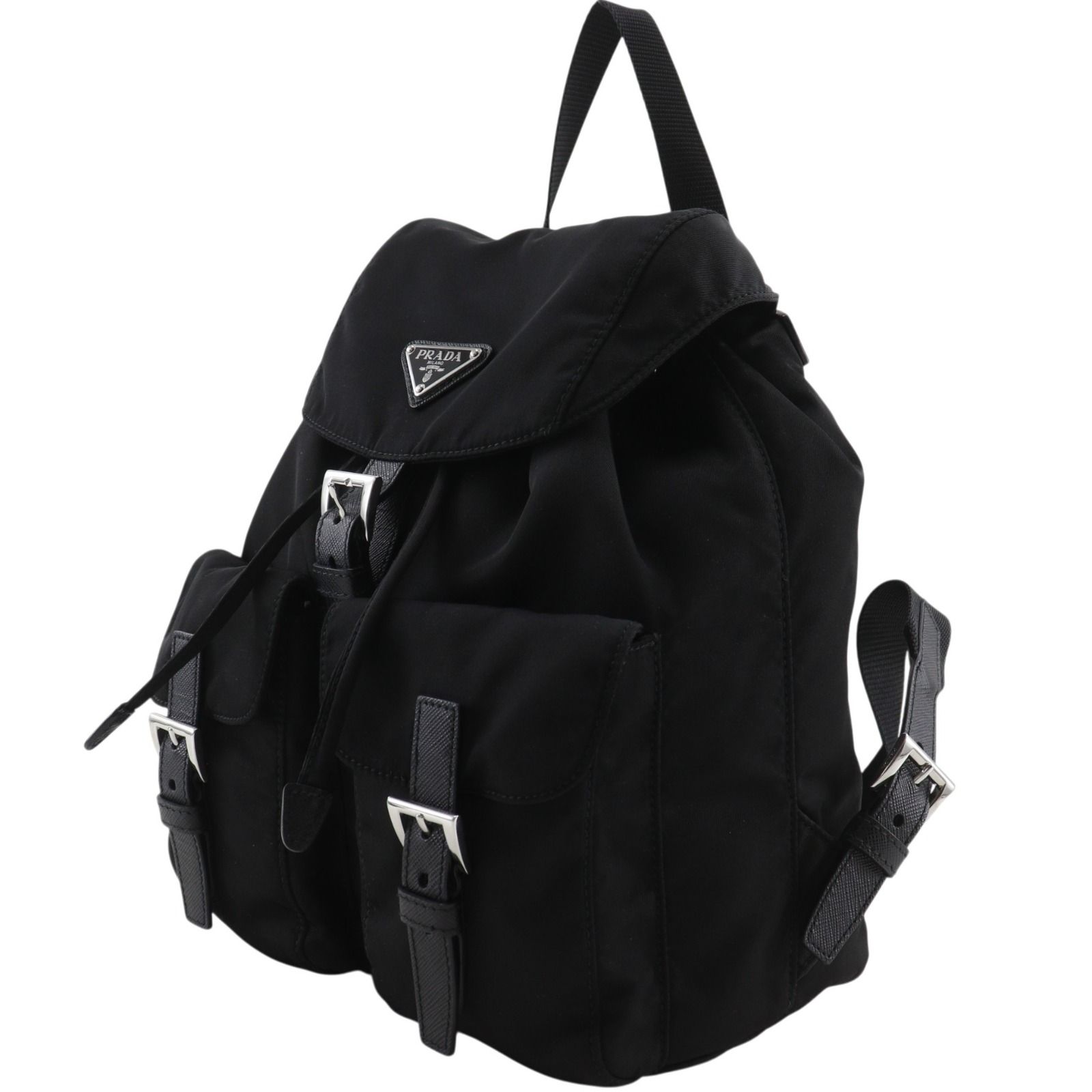 PRADA】プラダ 1BZ677 ナイロン NERO 黒 レディース リュック