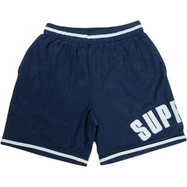 Size【M】 SUPREME シュプリーム 24SS Ultrasuede Mesh Short Navy メッシュショーツ 紺 【中古品-非常に良い】 30012707