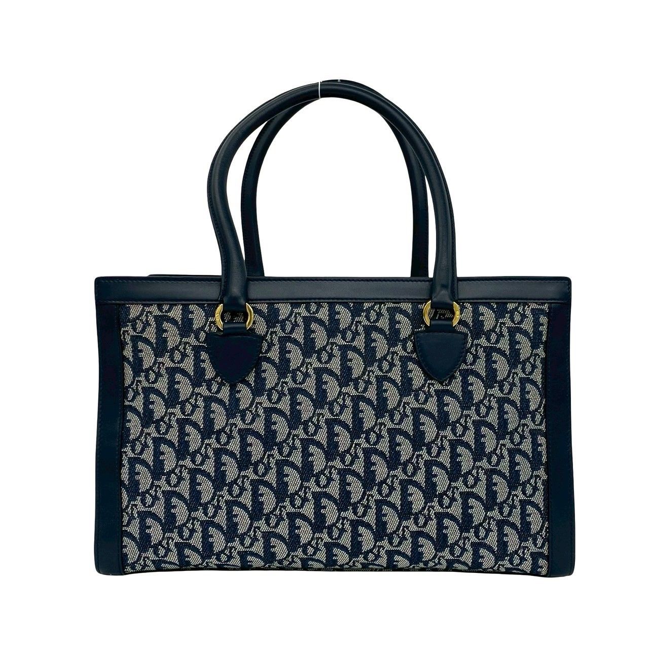 ほぼ未使用 Christian Dior ディオール トロッター 柄 CD ロゴ 金具