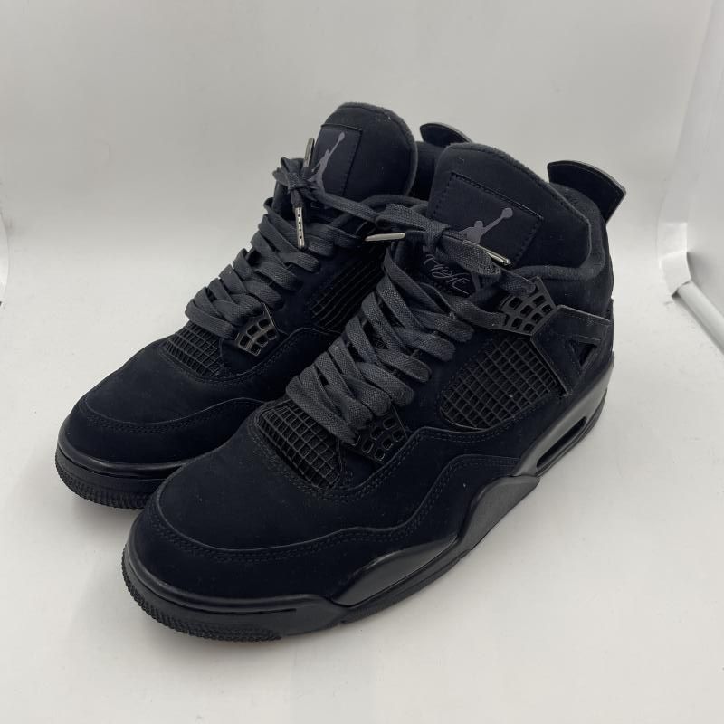 【中古】NIKE AIR JORDAN4 Black Cat CU1110-010 サイズ27 ナイキ[24]