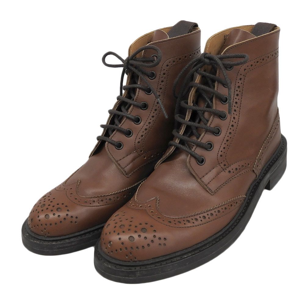 だい❗️早い者勝ち❗️トリッカーズ モールトン メダリオン カントリーブーツ Tricker's トリッカーズ メダリオン ウイングチップ モールトン
