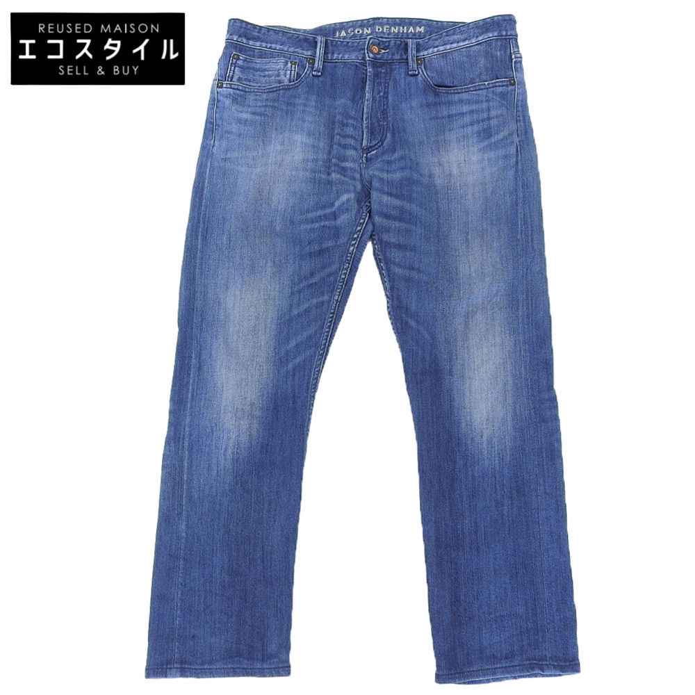 DENHAM デンハム RAZOR W36 L34 デニムパンツ ダメージ加工 デンハム 