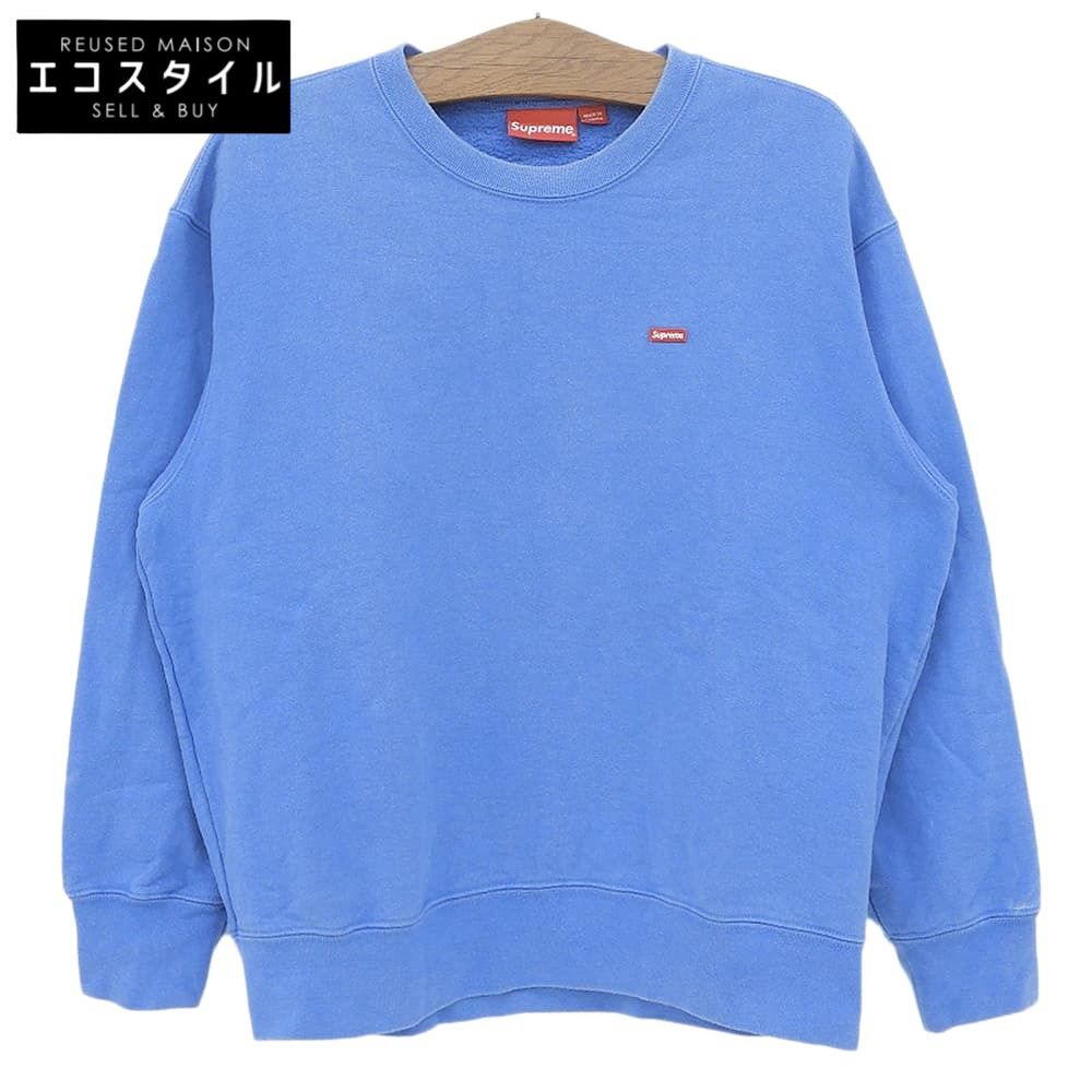 Supreme　シュプリーム　Small Box Crewneck スウェットトレーナー トップス メンズ ブルー M　M