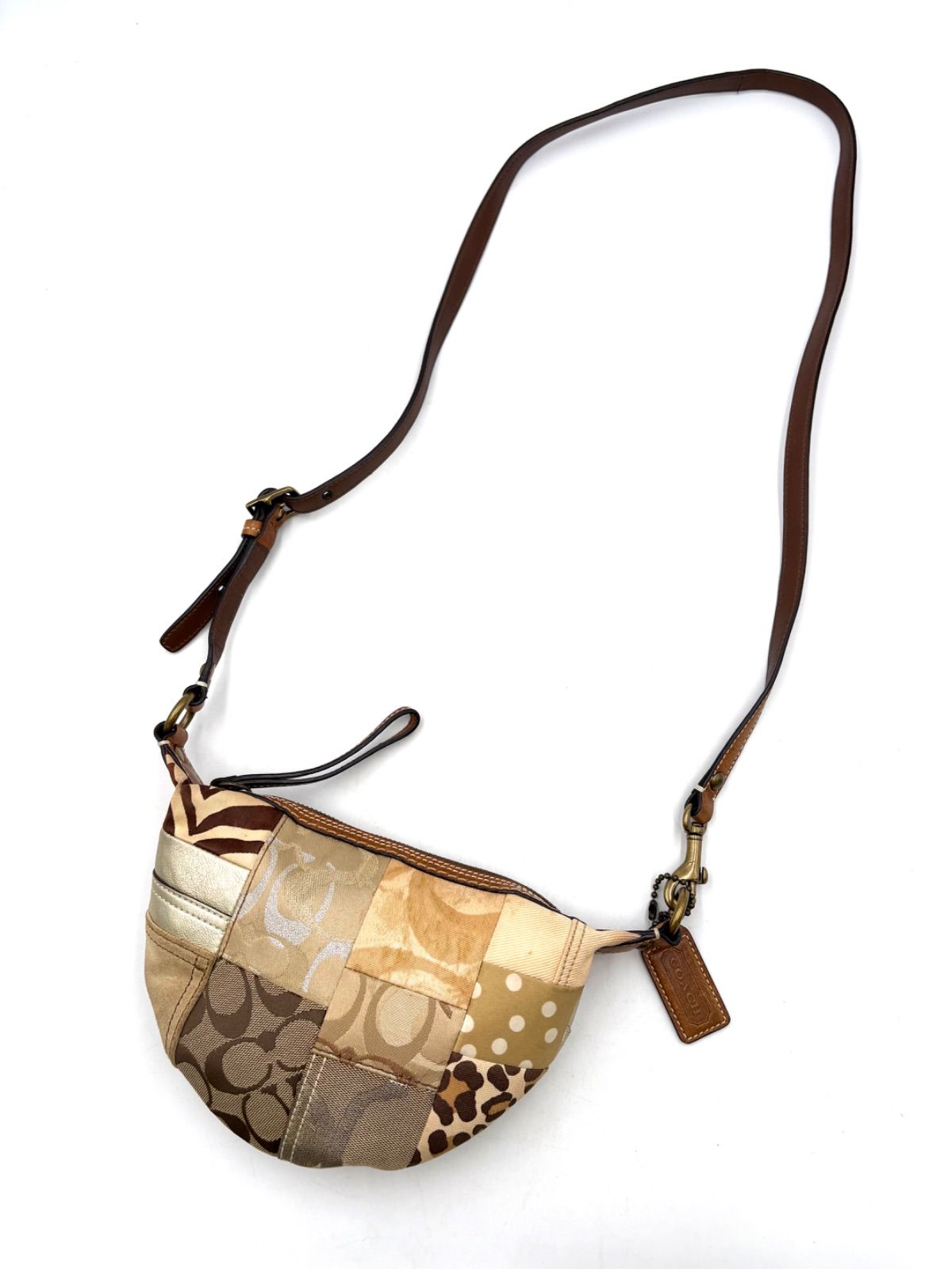 COACH コーチ 10819 パッチワーク ショルダーバッグ - メルカリ