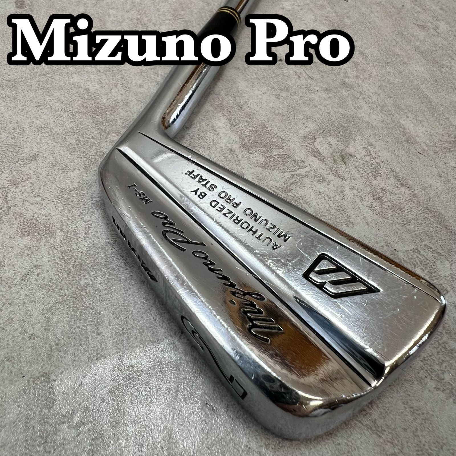 ミズノプロ MS-1 メンズゴルフ 2番アイアン 右利き S スチール ロング