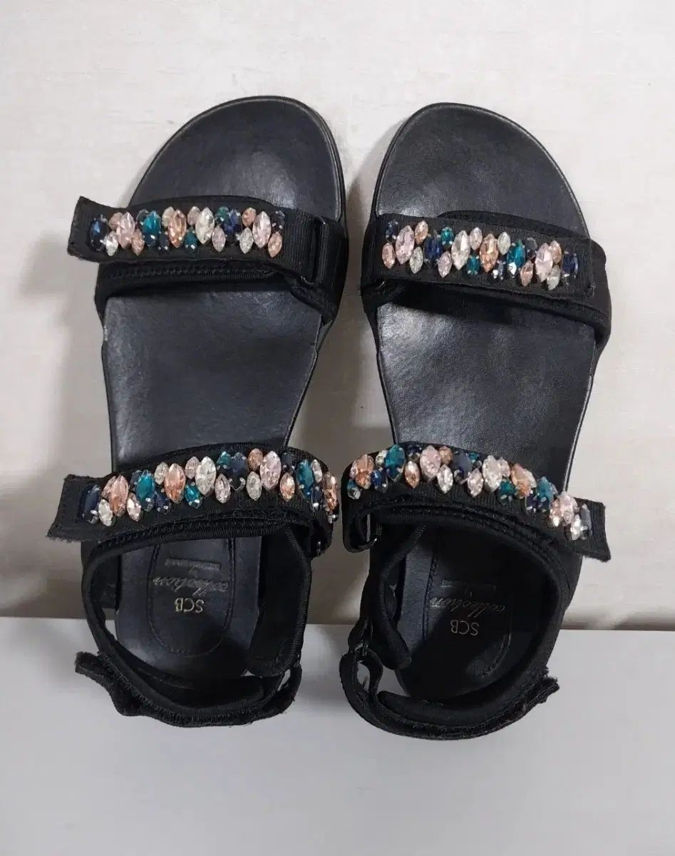 SUECOMMA BONNIE シューコンマボニー ダイヤモンドアート装飾 サンダル