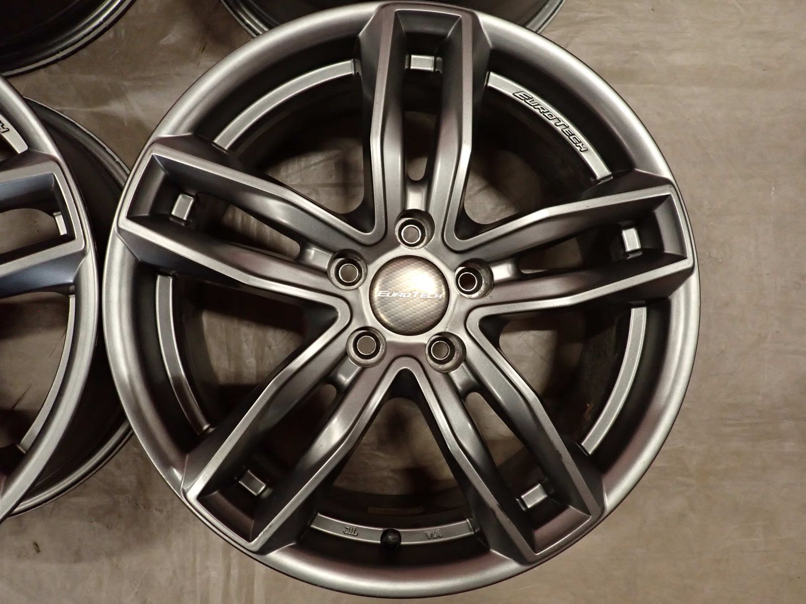 4本SET 会社宛 送料無料 17×7J EUROTECH ユーロテック GAYA5 アルミ 5