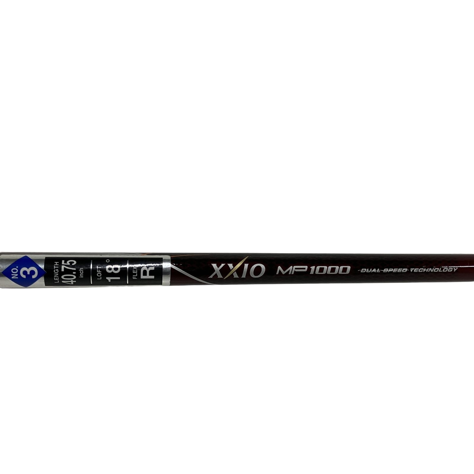 DUNLOP XXIO H3 18° レッド ユーティリティ MP1000 フレックスR ゴルフ