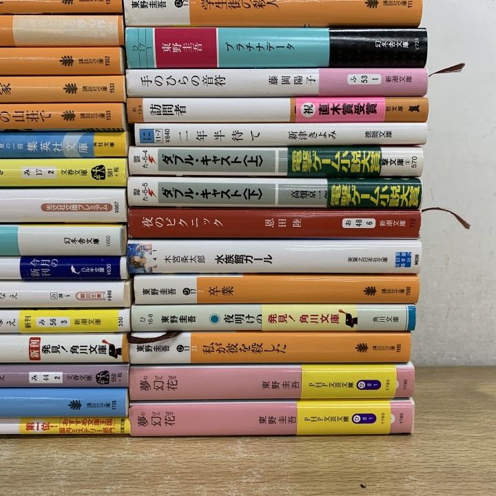 文庫本 まとめ売り 115冊セット　東野圭吾/百田尚樹/湊かなえ/誉田哲也/他 △01)【1点限り!】東野圭吾などの文庫本 まとめ売り約35冊大量セット