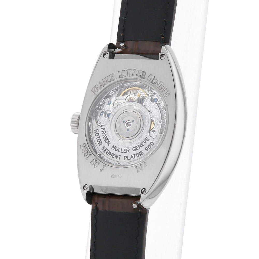 フランクミュラー トノーカーベックス 日本限定 2851S6 J WG 中古 メンズ