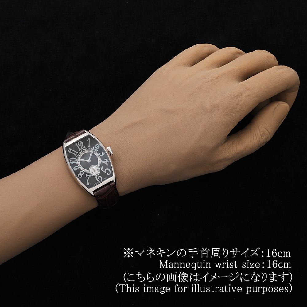 フランクミュラー トノーカーベックス 日本限定 2851S6 J WG 中古 メンズ
