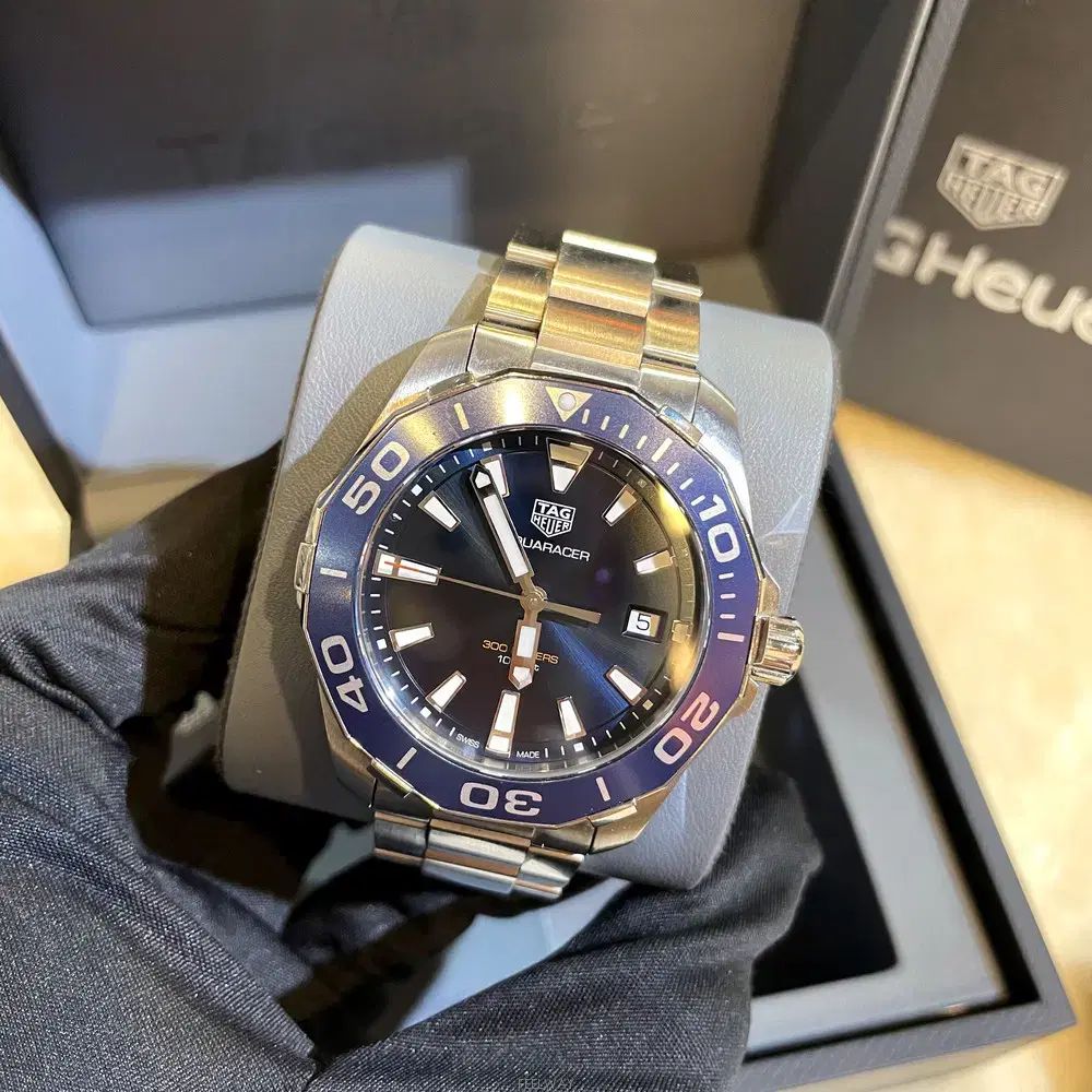 TAG Heuer タグ・ホイヤー アクアレーサー クオーツ スチール ウォッチ ブルー way111c-D063001 117,558円