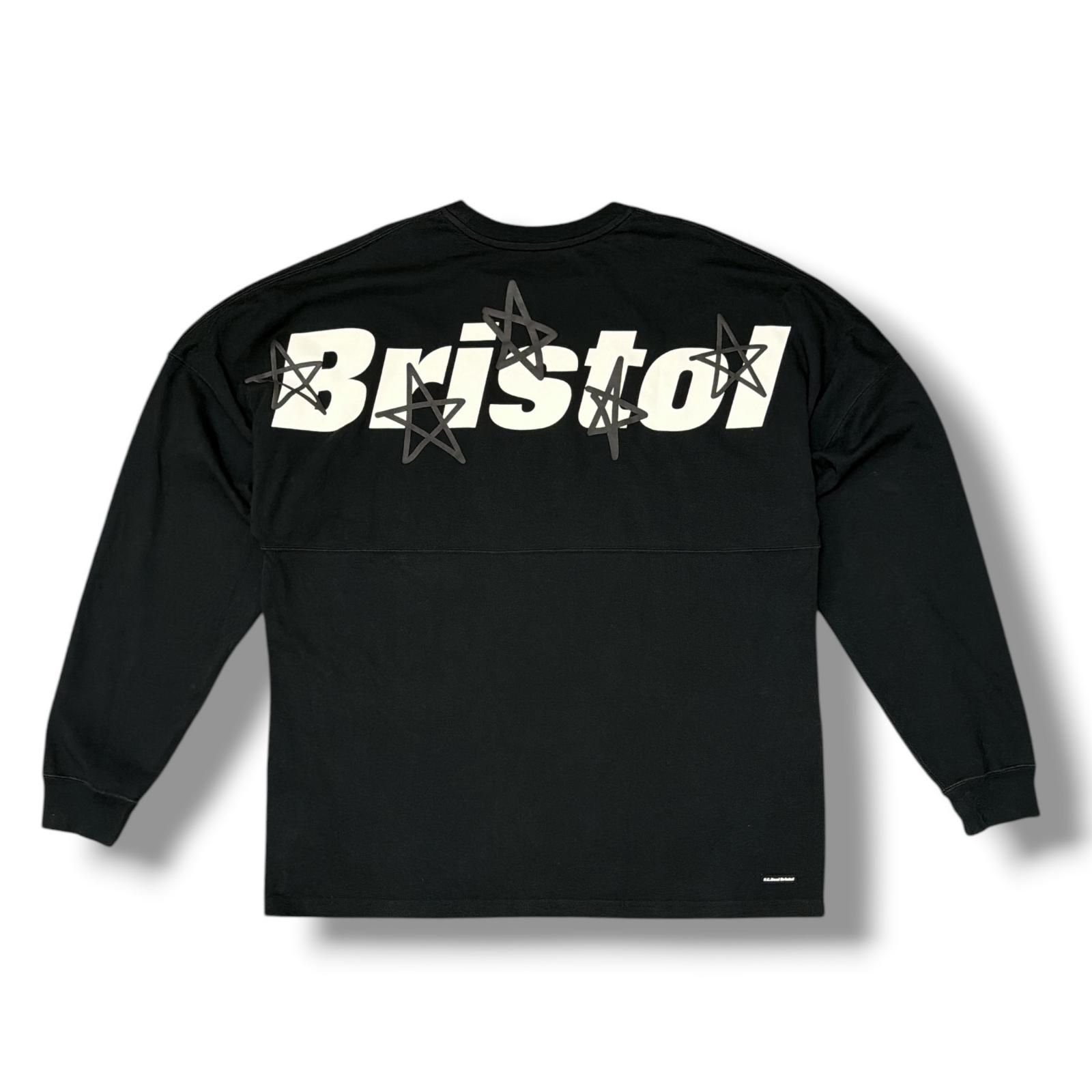 参考上代17800円 F.C.Real Bristol 23AW STAR BIG LOGO L/S TEAM BAGGY