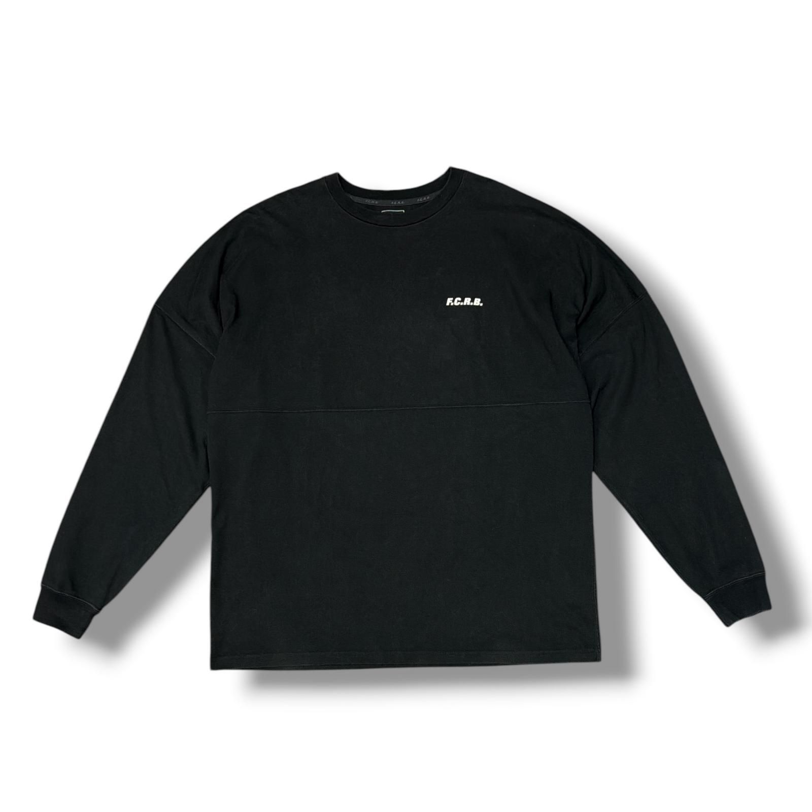 参考上代17800円 F.C.Real Bristol 23AW STAR BIG LOGO L/S TEAM BAGGY