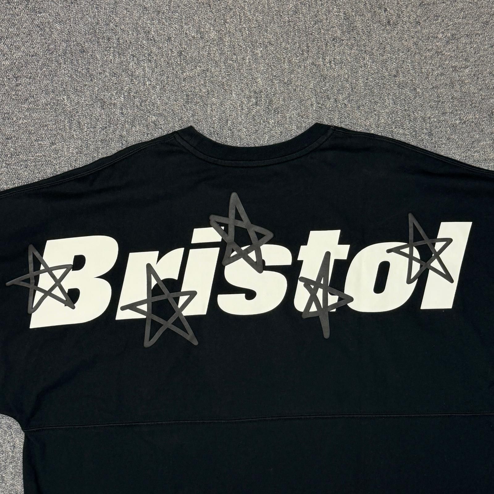 参考上代17800円 F.C.Real Bristol 23AW STAR BIG LOGO L/S TEAM BAGGY