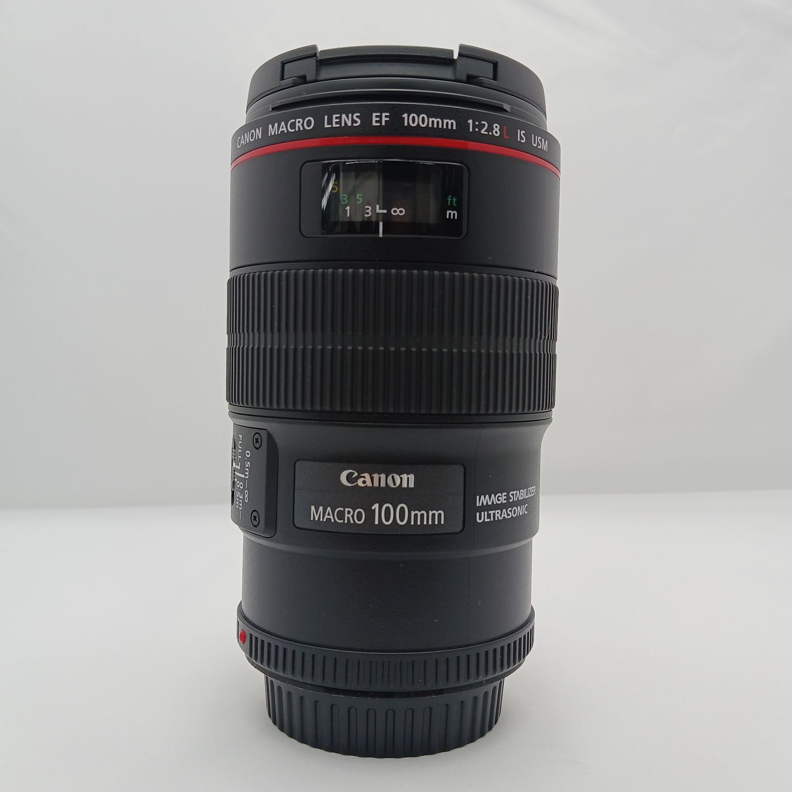 【展示商品】 キヤノン CANON カメラレンズ EF100mm F2.8L マクロ IS USM