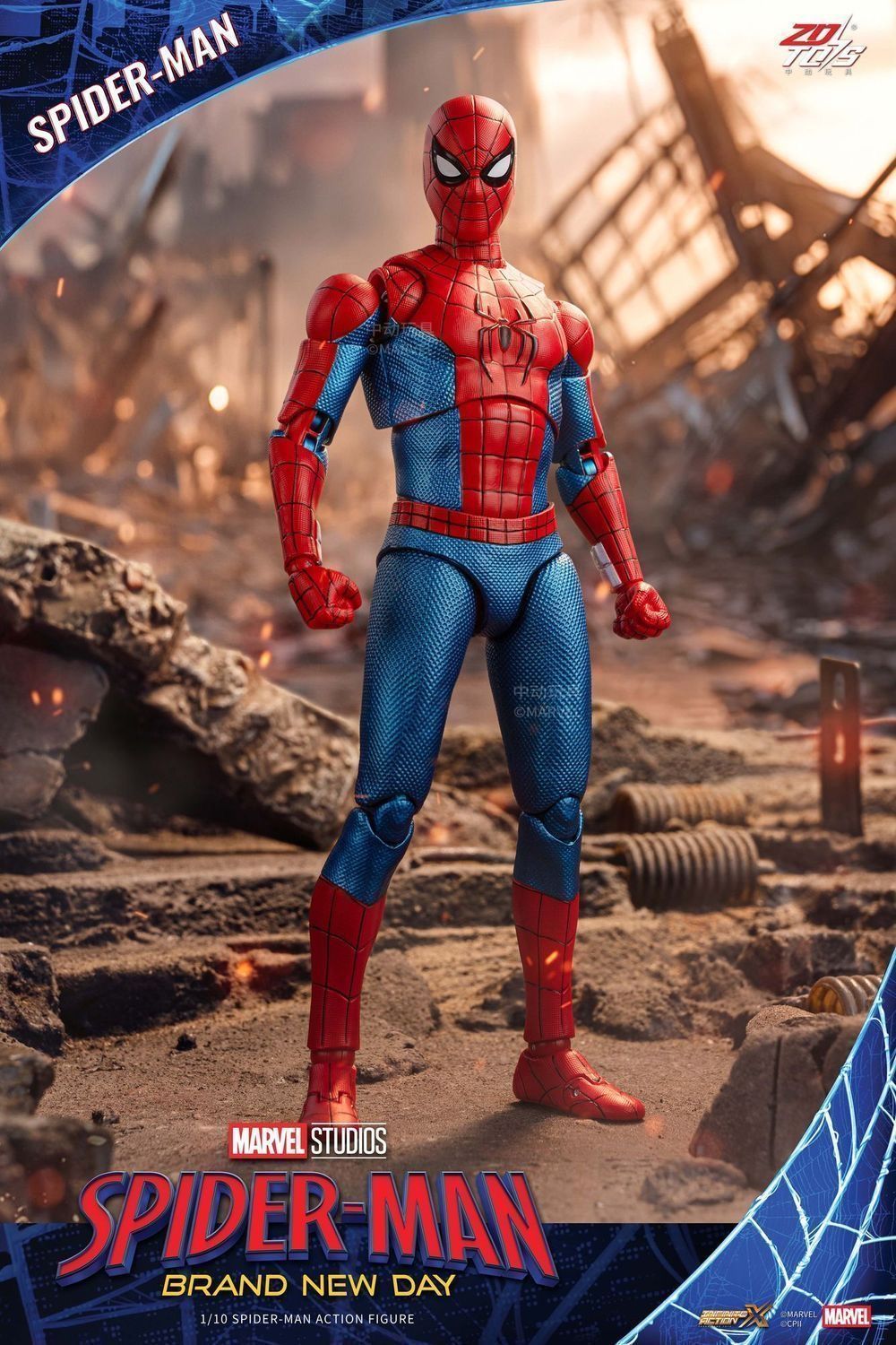 ZDTOYS プラモデル フィギュア マーベル ブランド・ニュー・デイ