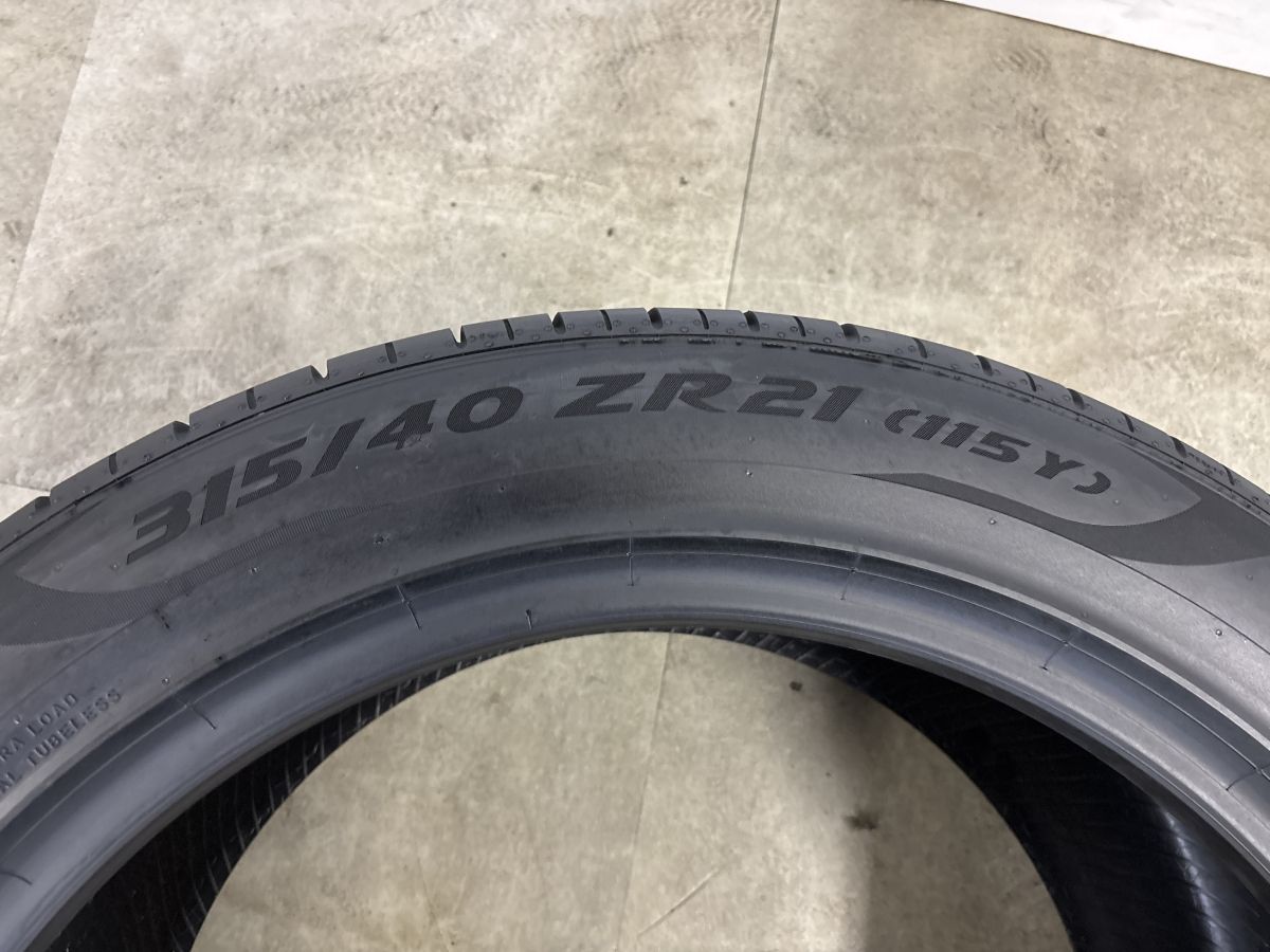 車 【未使用品】ピレリ P-ZERO 295/40R21 1本販売 メルセデス承認 G 