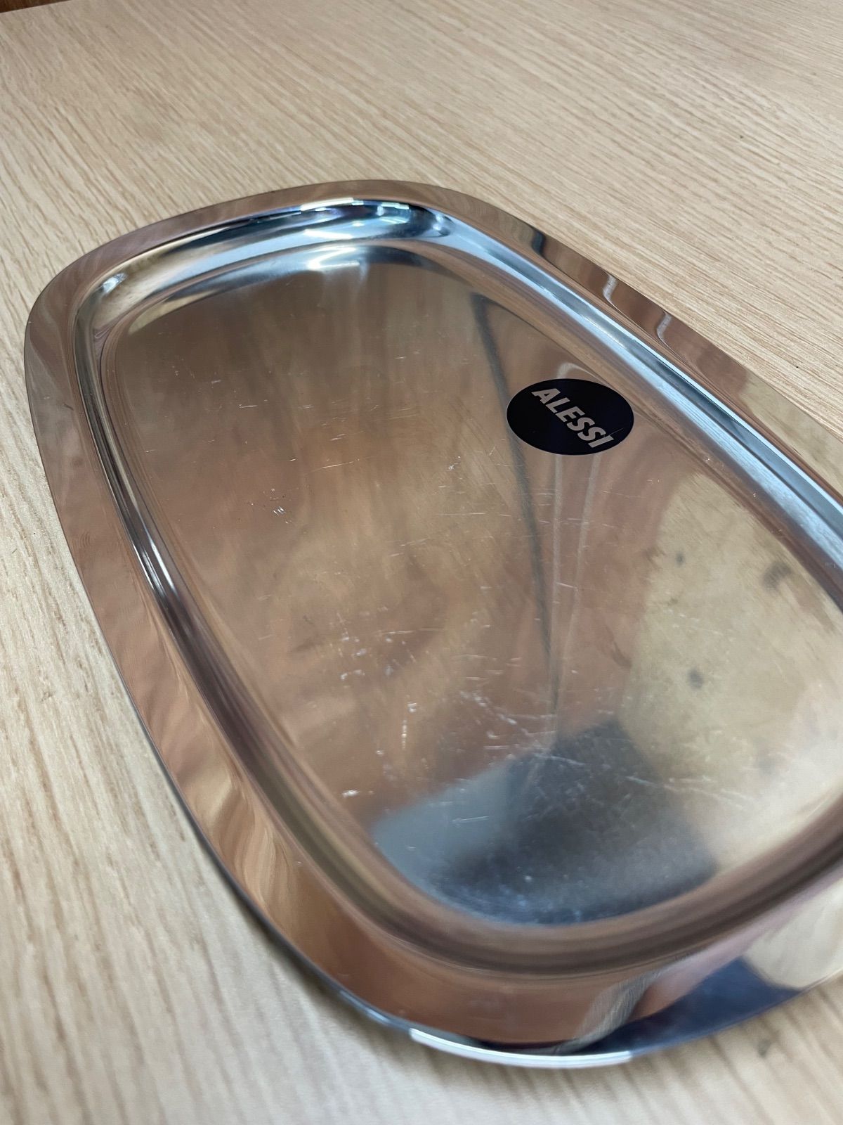 ALESSI アレッシィ イタリア製 ステンレス オーバルトレイ - メルカリ
