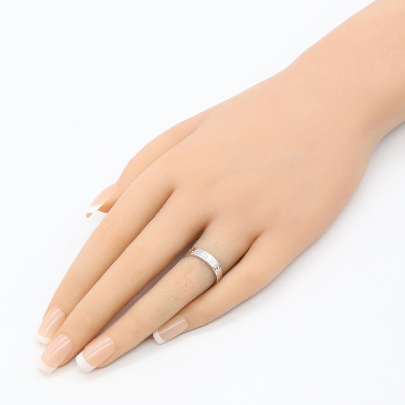 カルティエ CARTIER リング・指輪 ミニラブリング 1PD B4050500 K18WG