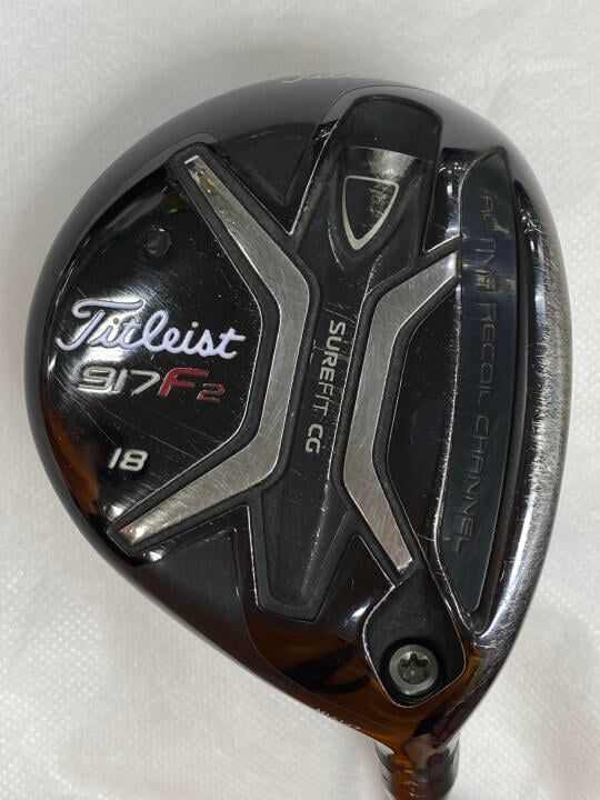 タイトリスト　917F2　18度　Speeder 661 EVOLUTION ４　Sフレックス　フェアウェイウッド　中古　ゴルフドゥ！岡山青江店【最短即日発送】 7,344円