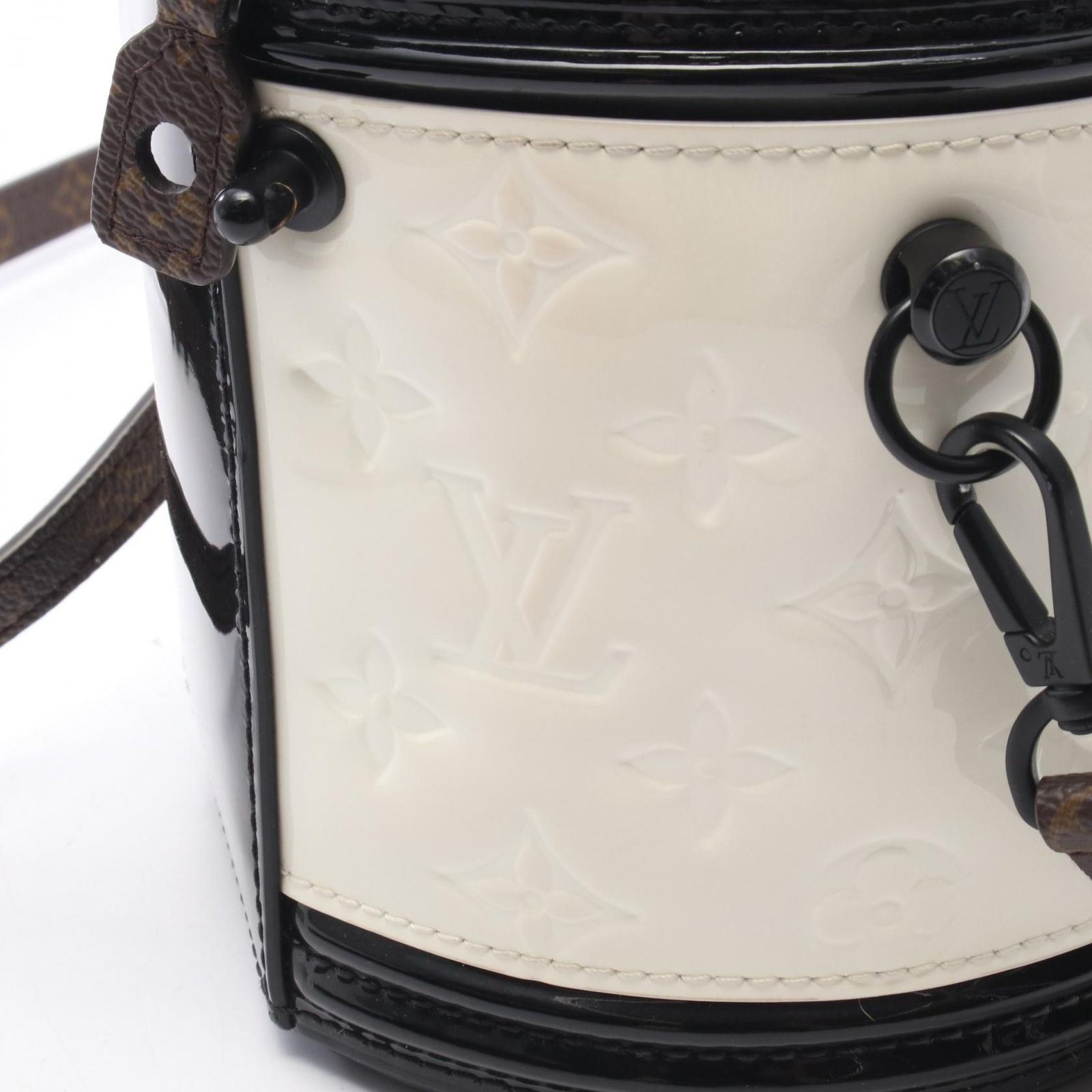 ルイ・ヴィトン LOUIS VUITTON ハンドバッグ カンヌ 2WAY M20487 ブロン/ノワール レザー PVCコーティングキャンバス カンヌ レディース Used B