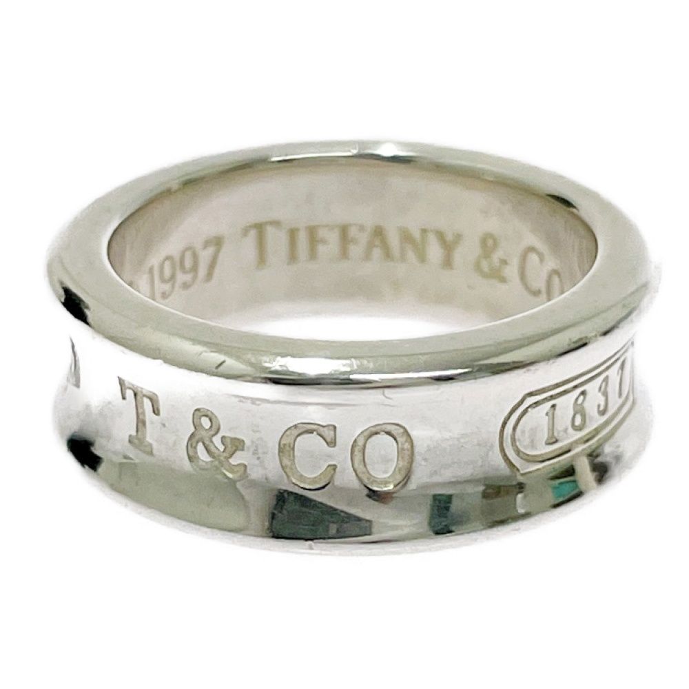 【中古】TIFFANY&Co. ティファニー シルバー ナローリング 1837 7.5g 925刻印 576251 リング・指輪