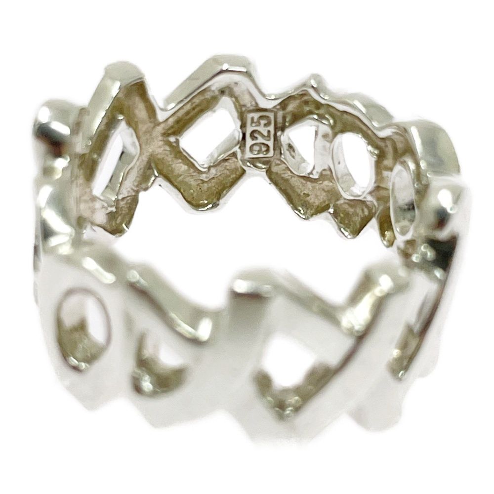 中古】【保存袋付き】 TIFFANY&Co. ティファニー シルバー ラブ＆キス