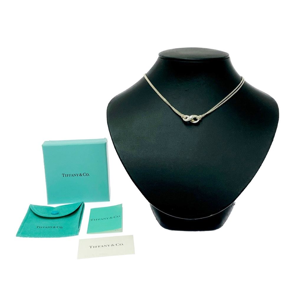 中古】【箱付き】 TIFFANY&Co. ティファニー シルバー インフィニティ