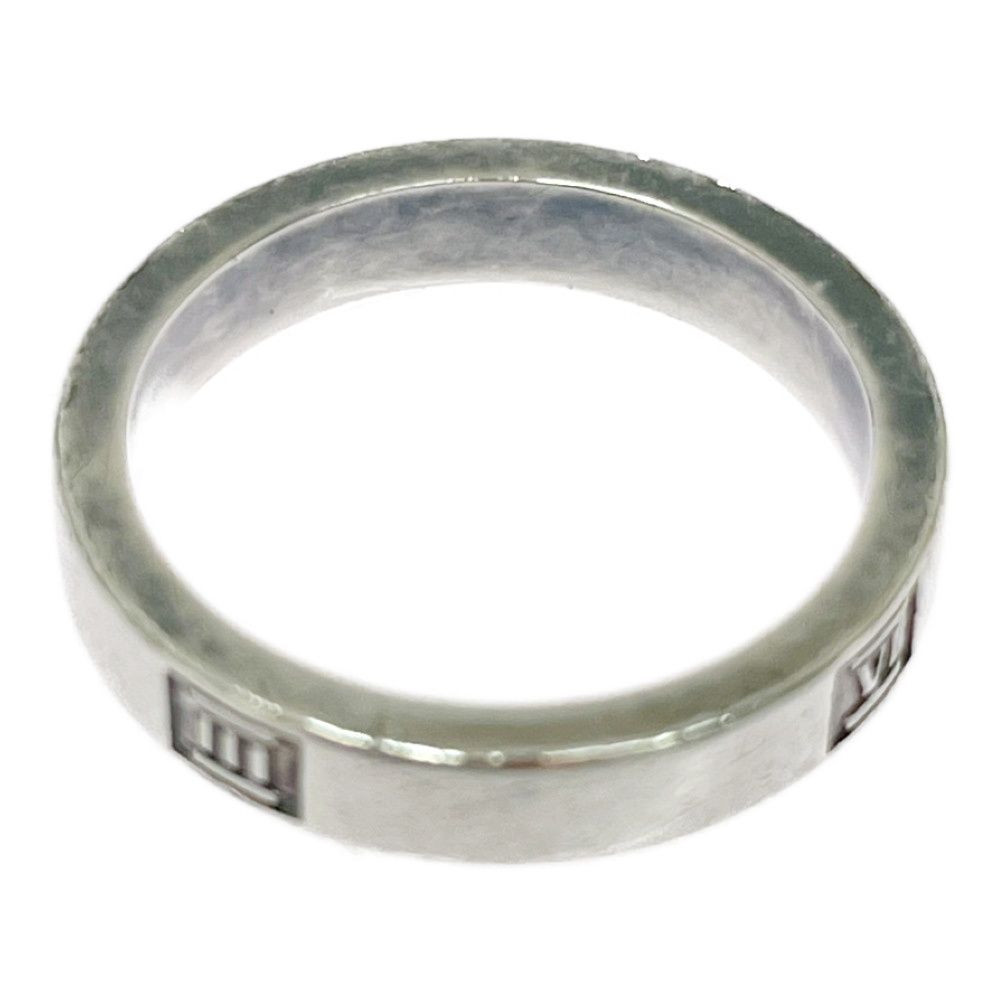 中古】【箱付き】 TIFFANY&Co. ティファニー シルバー アトラスリング