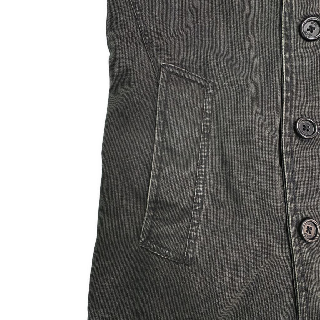 DKNY JEANS DKNYジーンズ コットンピケ ピーコート(メンズ L)中古 古着 Y5723 DKNY JEANS DKNYジーンズ コットンピケ ピーコート(メンズ L)中古 古着