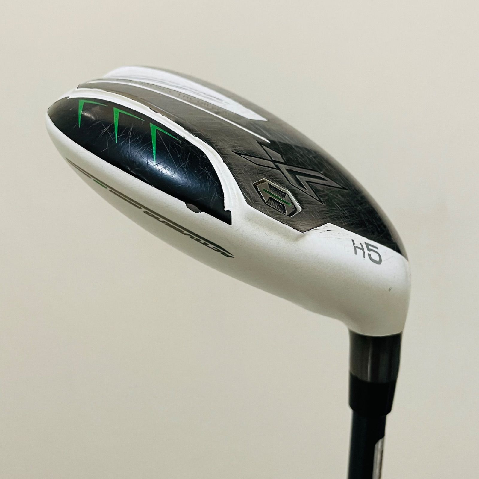 321 XXIO eks H5 ホワイト ゼクシオ ユーティリティ 5番 Miyazaki AX