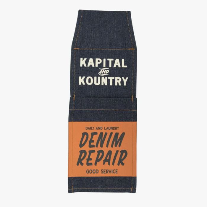 新品 KAPITAL 13oz デニム パール ケース