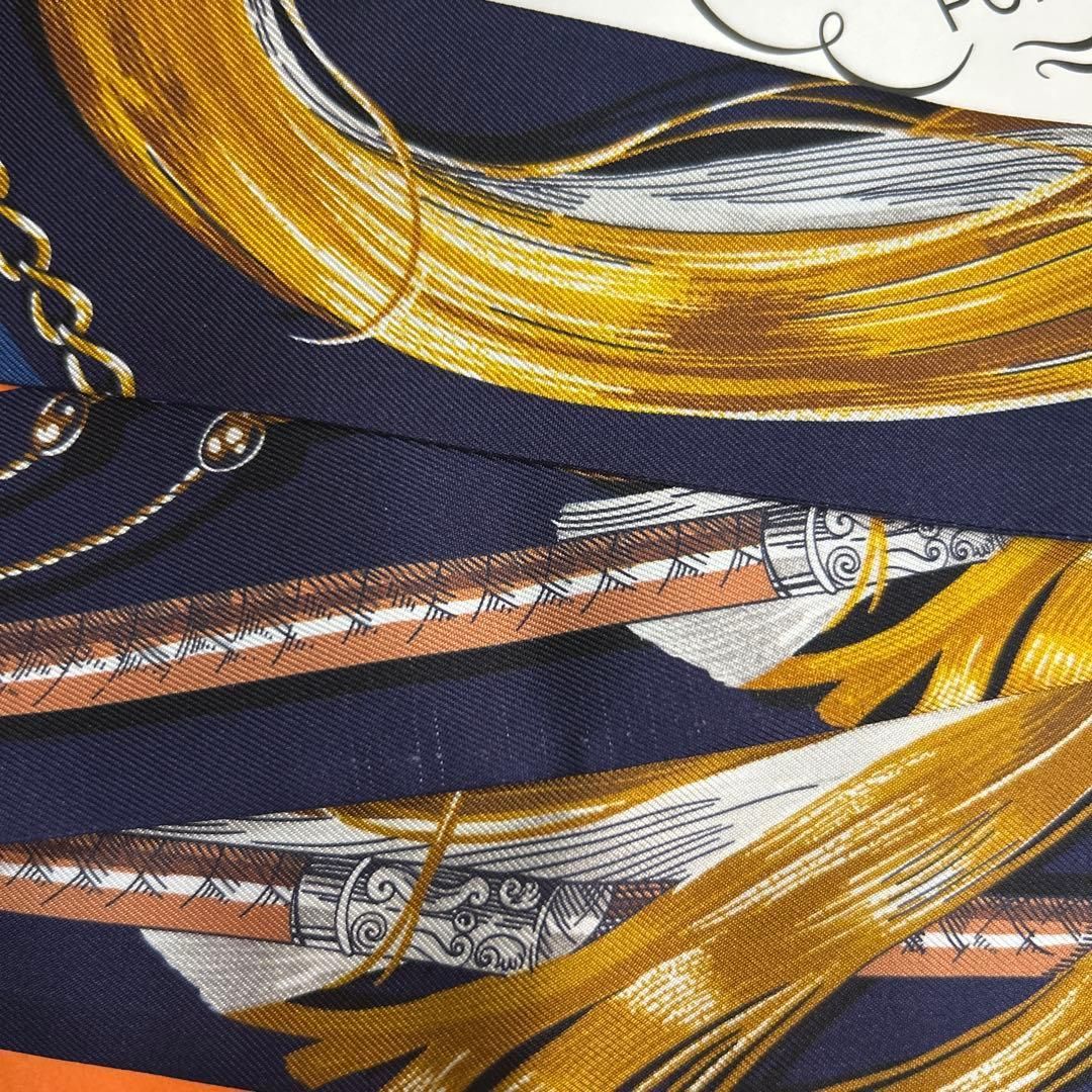 HERMESエルメス ツイリー 騎馬行進 カヴァルカード 23AWシルクスカーフ