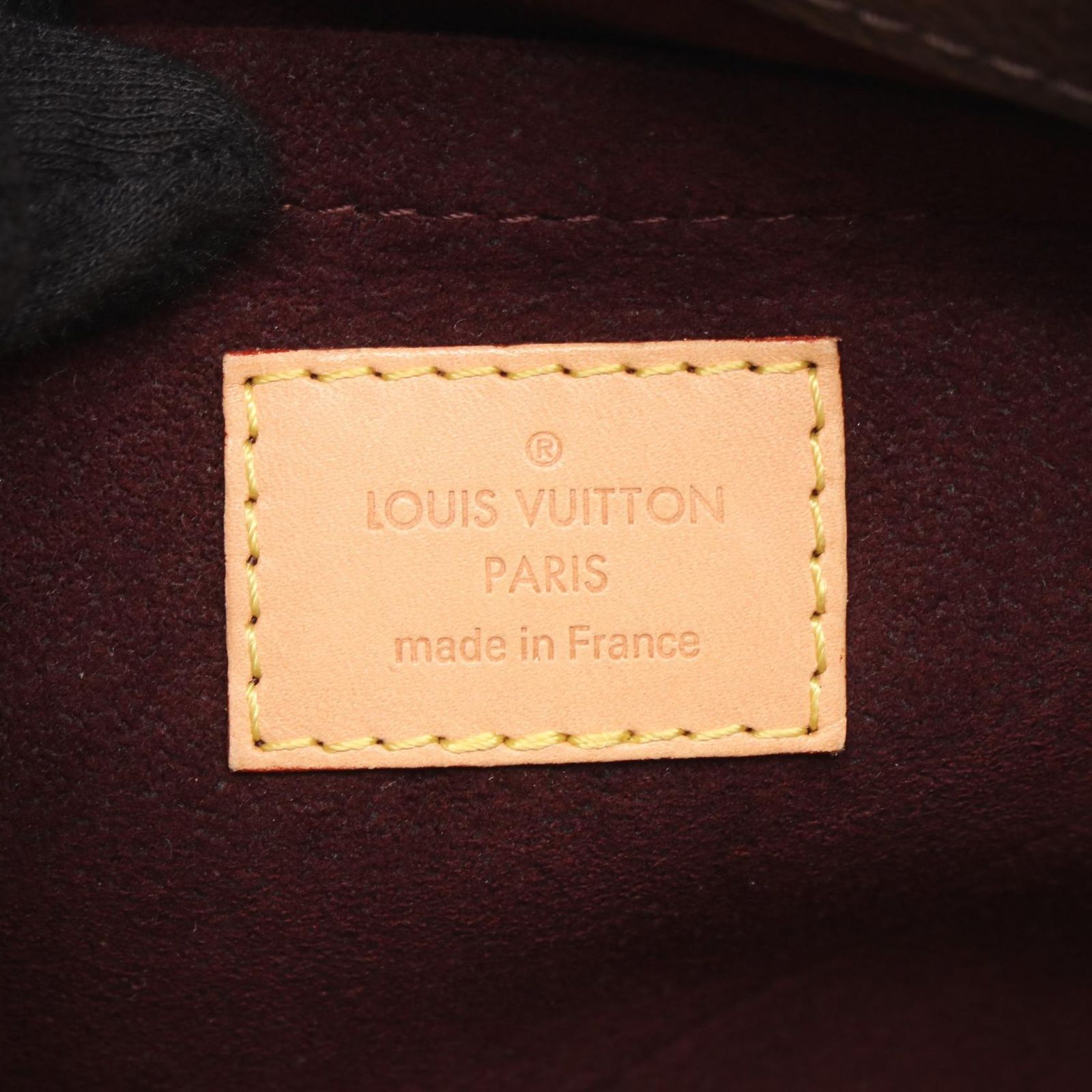 ルイ・ヴィトン LOUIS VUITTON ハンドバッグ モンテーニュMM モノグラム M41056 PVCコーティングキャンバス レザー モンテーニュMM レディース Used B