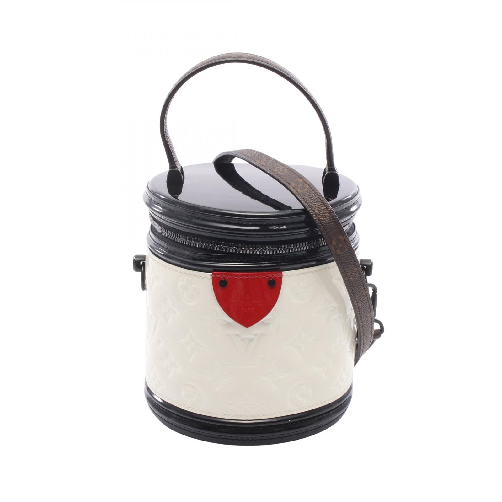 ルイ・ヴィトン LOUIS VUITTON ハンドバッグ カンヌ 2WAY M20487 ブロン/ノワール レザー PVCコーティングキャンバス カンヌ レディース Used B
