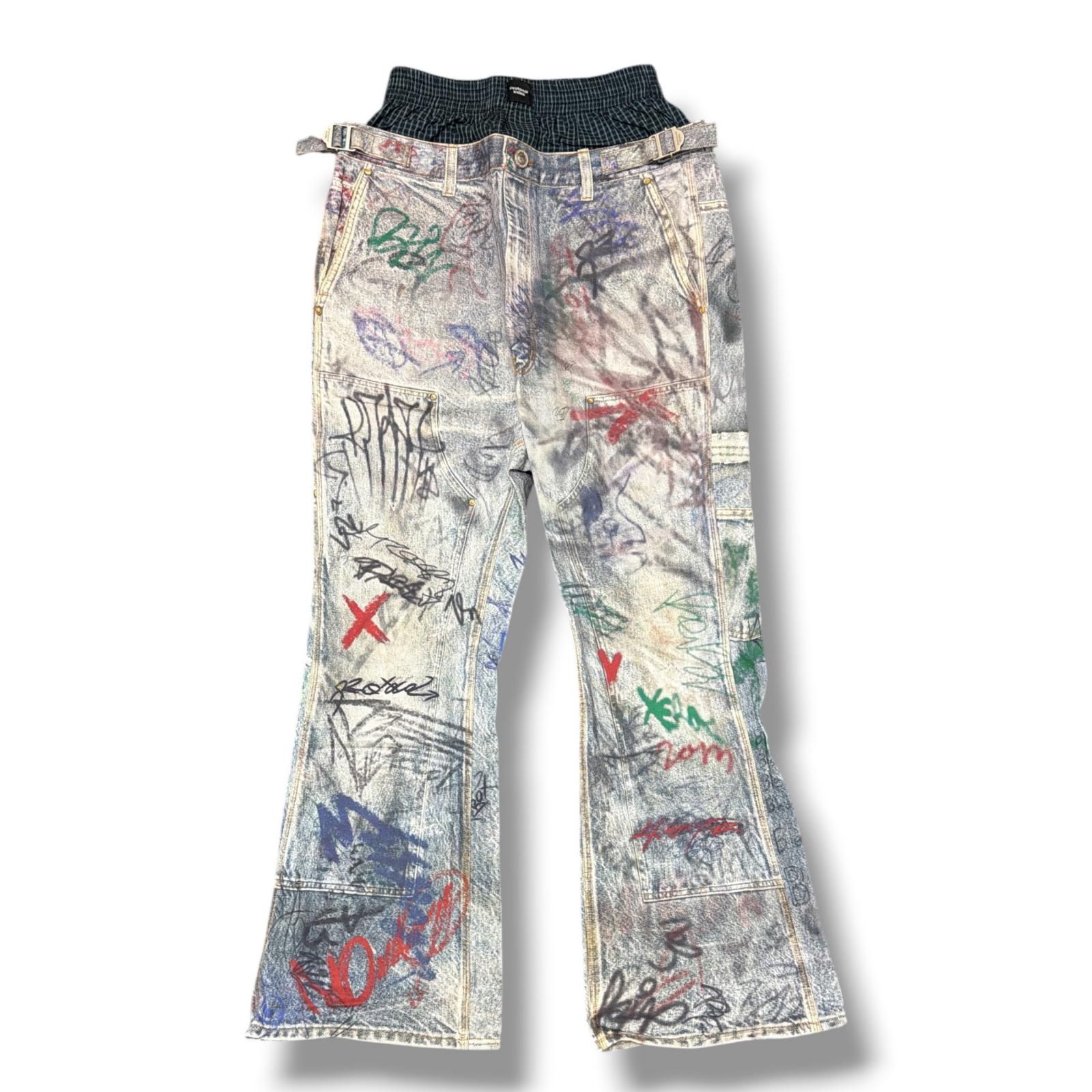 Protocol Index TROMPELOEIL LAYERED PANTS トロンプルイユ レイヤード