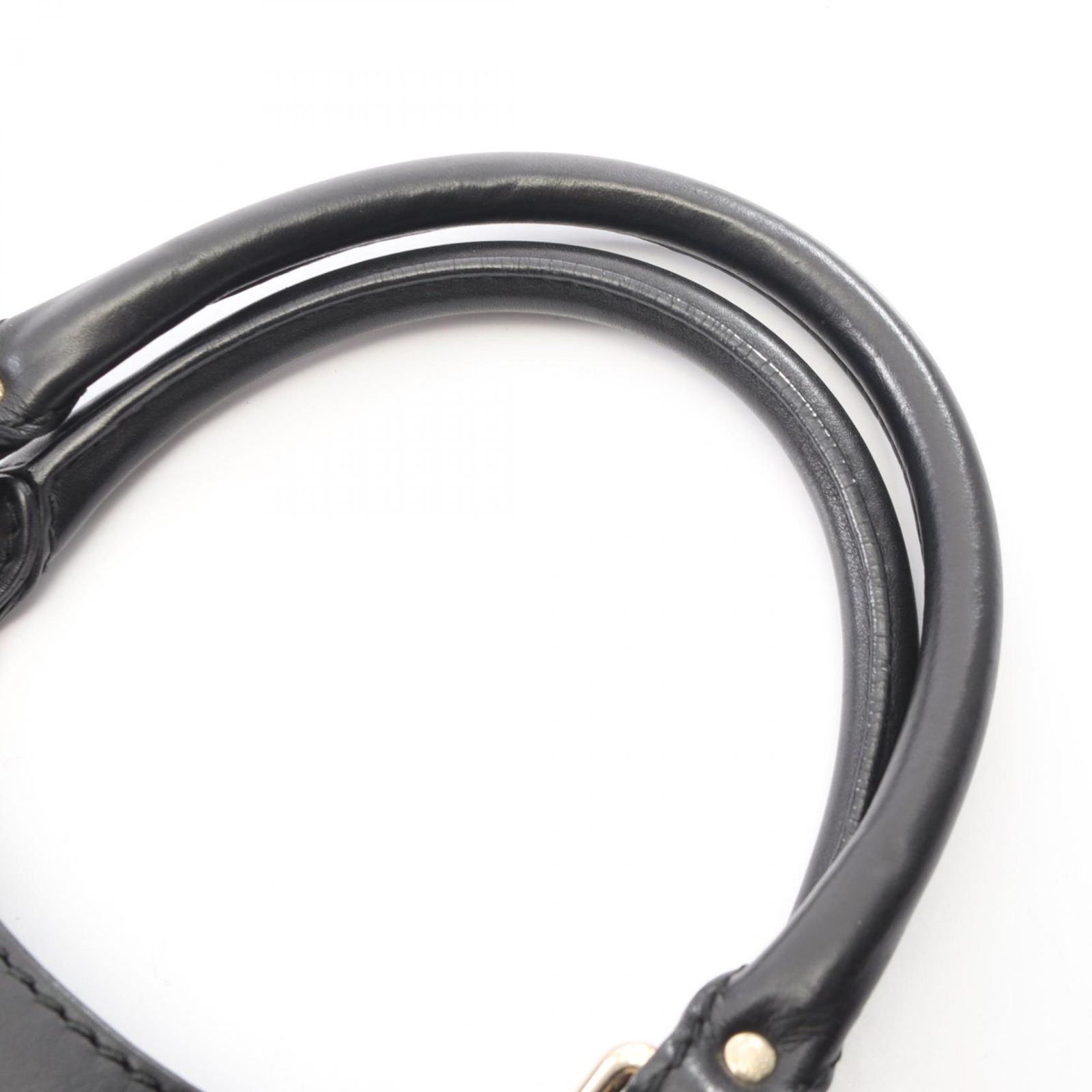 グッチ GUCCI ハンドバッグ スーキー GGキャンバス 211944 ベージュ/ブラック キャンバス レザー スーキー トートバッグ レディース Used A