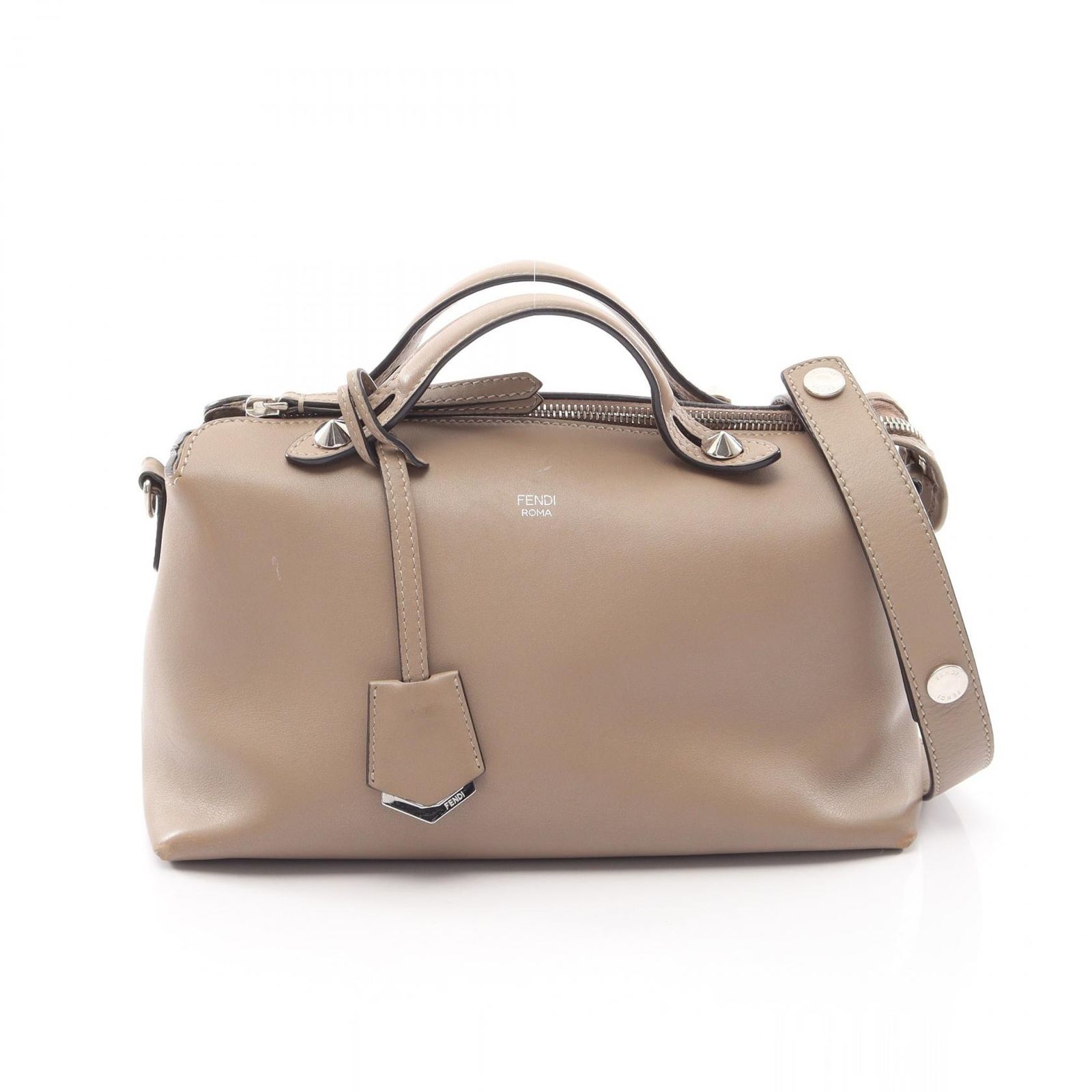 フェンディ FENDI ハンドバッグ BY THE WAY MEDIUM バイザウェイ ミディアム 2WAY 8BL124 グレージュ レザー バイザウェイ ミディアム レディース Used B