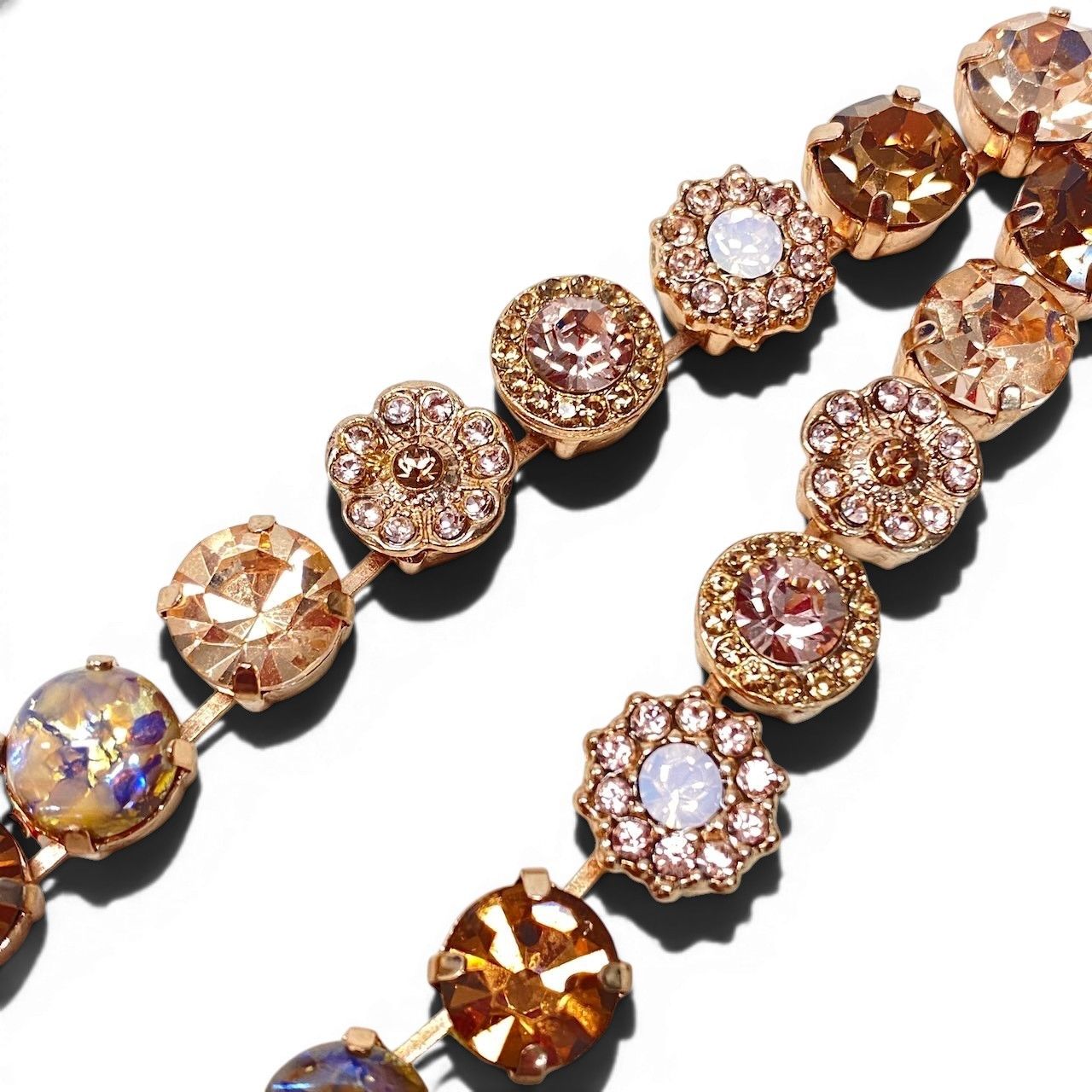 g16⑧ 《 3点セット 》 Mariana マリアナ 天然石 × クリスタル ビジューネックレス アクセサリー ジュエリー アンティークt18r g16⑧ 《 3点セット 》 Mariana マリアナ 天然石 × クリスタル ビジューネックレス アクセサリー ジュエリー アンティークt18r