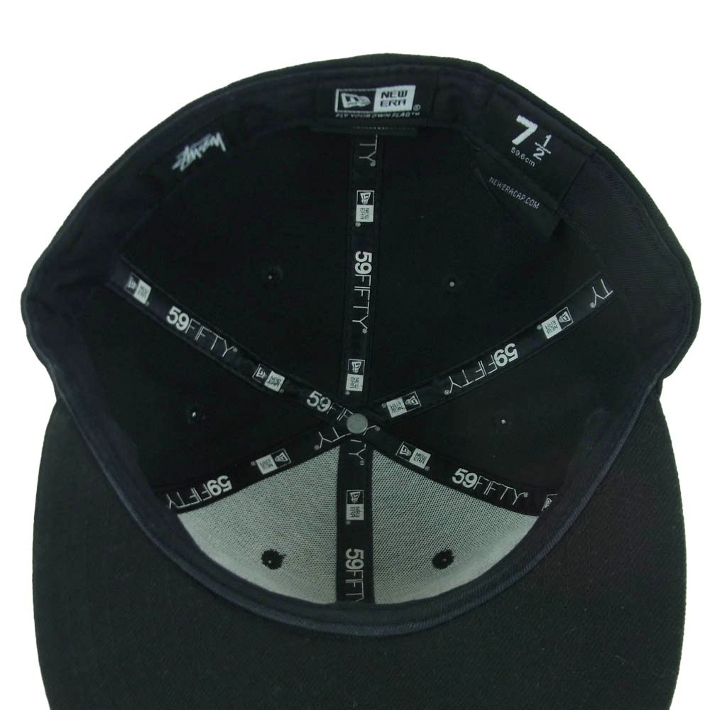 STUSSY ステューシー NEW ERA ニューエラ 59FIFTY ビッグ ロゴ